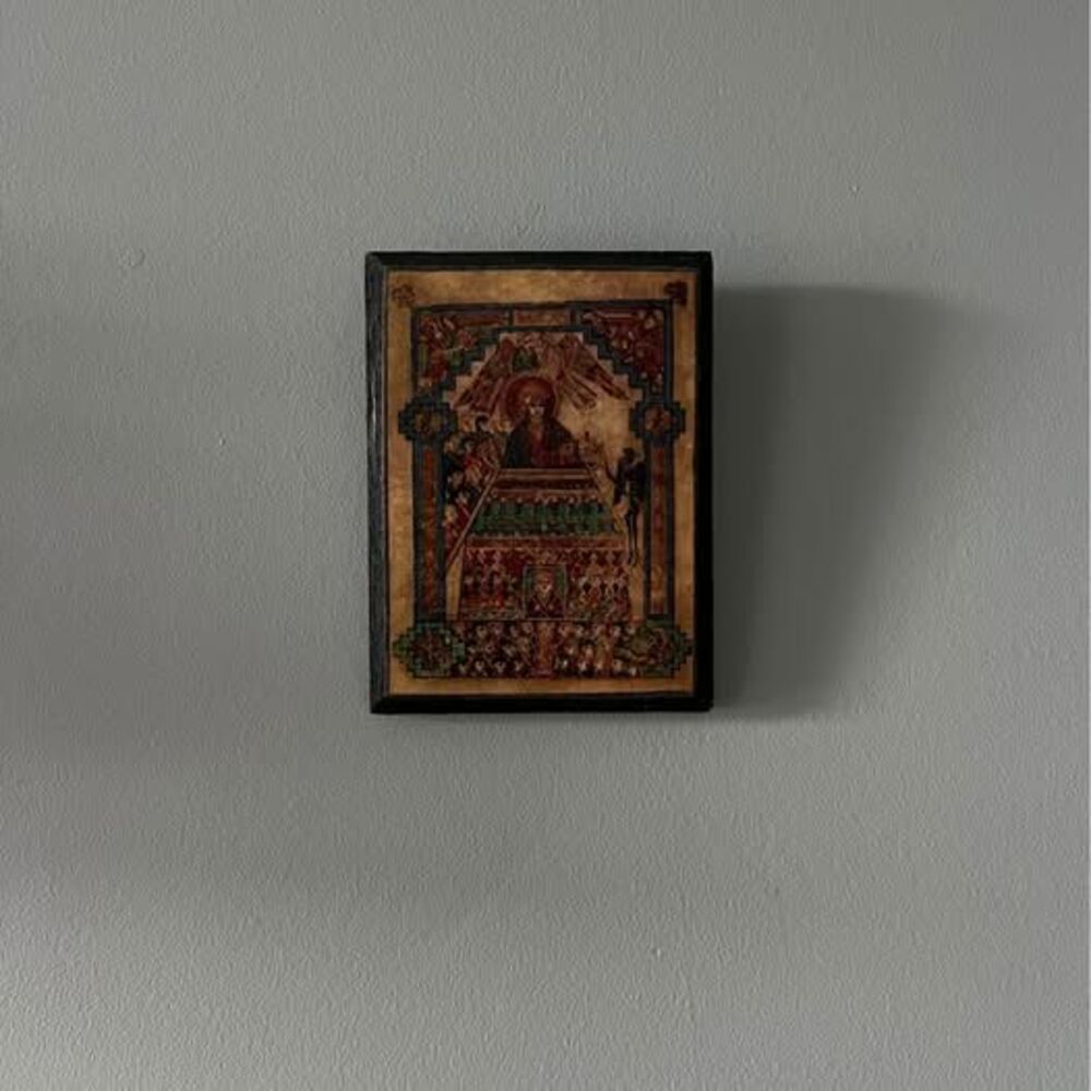 Vintage Painting on Wood: Book of Kells - Picture 6 of 8
